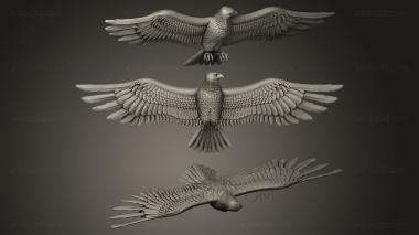 Bird figurines (STKB_0021) 3D model for CNC machine
